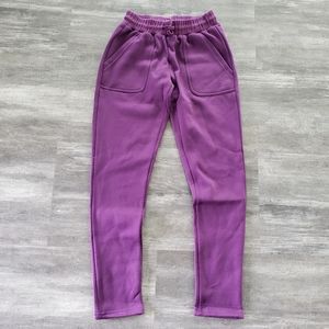 Purple Classic Marquee Sweat Suit Bottoms